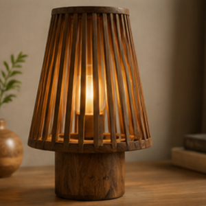 Wooden Table Lamp
