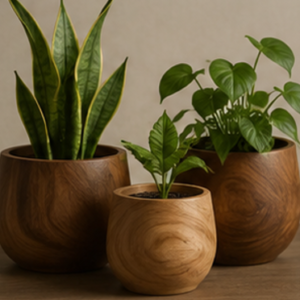 Wooden Planter Stand
